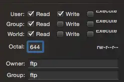 Wat betekenen de cijfers voor bestandsrechten
